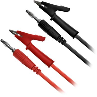 Snururi de măsurare cu banane și agrafe crocodil HQ GETI GT-L06